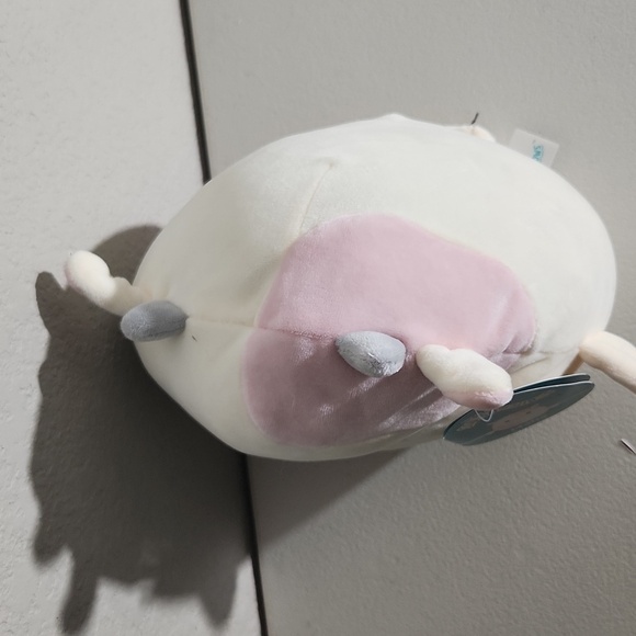 Malia Sea Cow Manatee squishmallows NWT S8 Valentines Day Pink white - Picture 4 of 10